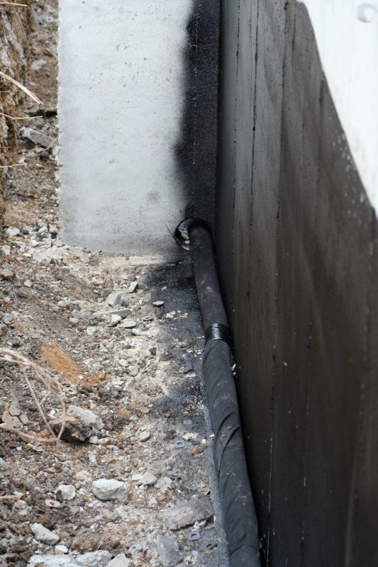 French Drain Construction