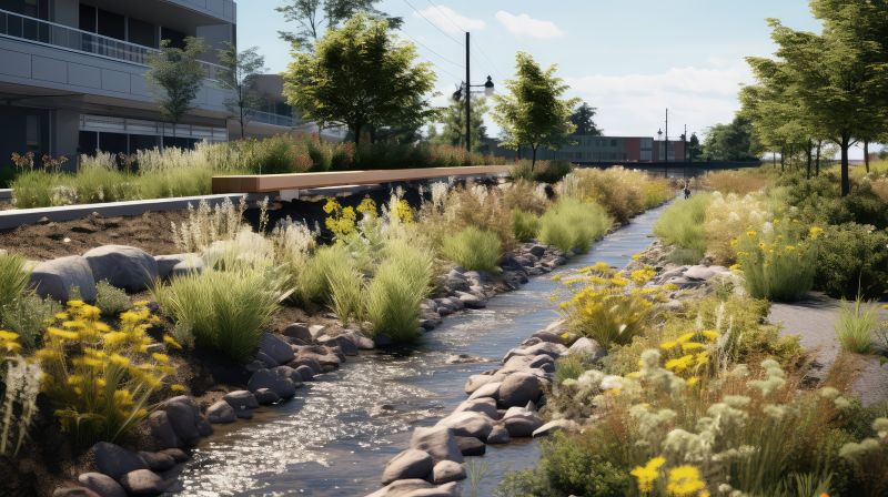 Products For Outdoor Drainage Installations in use